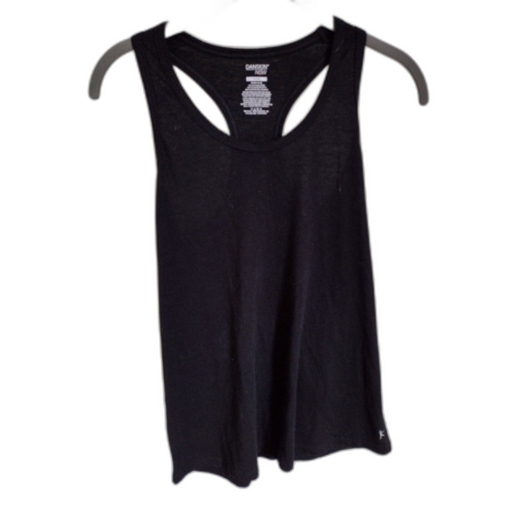Danskin Now Loose Black Tank Top Sz S/Ch (4-6) - Picture 1 of 3